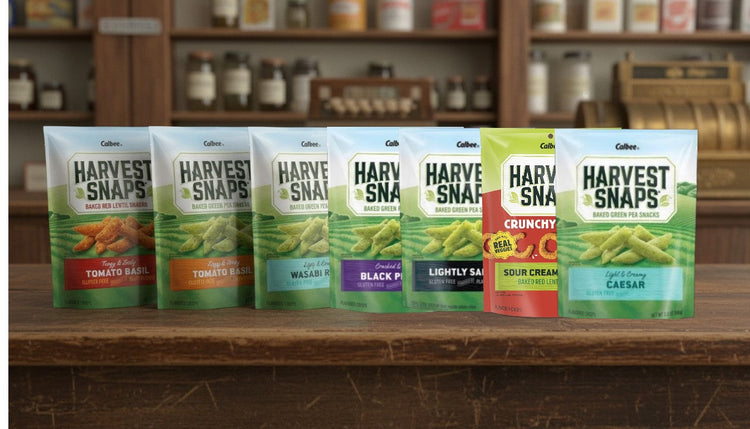 Harvest Snaps Snacks | Baked Green Pea & Lentil Crisps, Crunchy Loops & More
