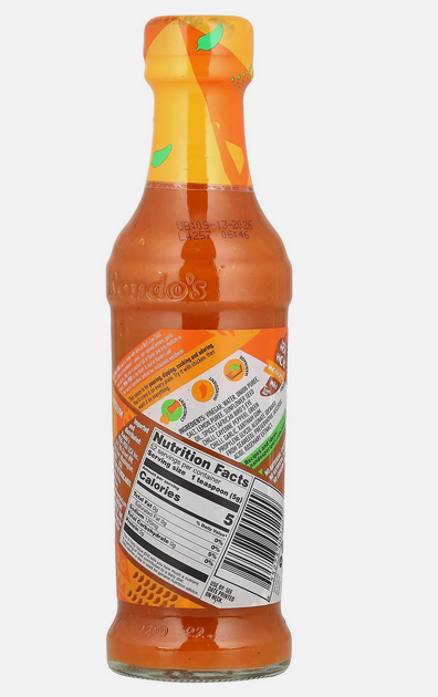 Nando's Medium Peri-Peri Sauce 9.2oz product detail image - Pops Trading Company