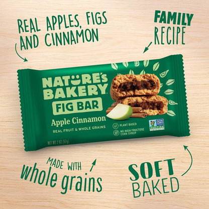 Office Snack Box – Nature’s Bakery Fig Bars 36ct Variety Pack (Plant-Based, Non-GMO) side package detail image - Pops Trading Company
