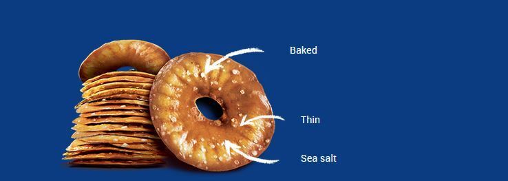 Elephant Baked Squeezed Pretzels, Sea Salt 10.58 Ounce Bag nutrition facts and ingredients image - Pops Trading Company