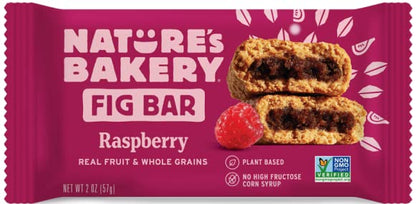 Nature’s Bakery Whole Wheat Fig Bars Custom Variety Pack – 12 Count back package image - Pops Trading Company
