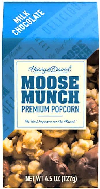 Harry & David Moose Munch® Gourmet Popcorn 3-Flavor Variety Pack back package image - Pops Trading Company