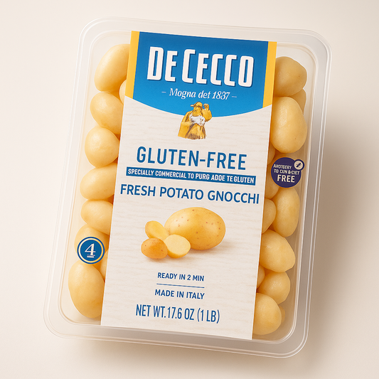 De Cecco Gluten Free Gnocchi-17.6Oz – Imported Italian Pasta package image