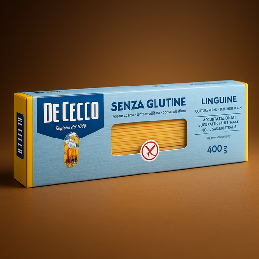 De Cecco Gluten Free Linguine-12Oz – Imported Italian Pasta package image