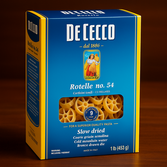 De Cecco Rotelle- 16Oz No. 54 – Imported Italian Pasta package image