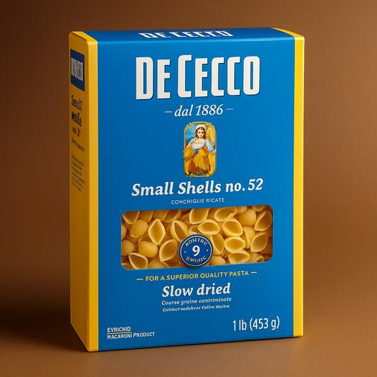 De Cecco Small Shell No. 52 16Oz – Imported Italian Pasta package image