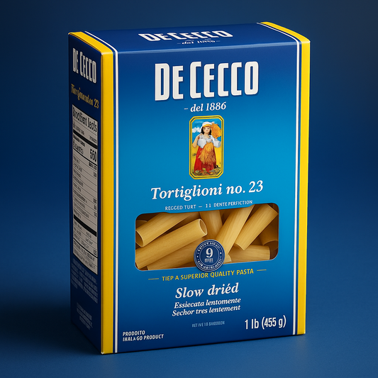 De Cecco Tortiglioni- 16Oz No. 23 – Imported Italian Pasta package image