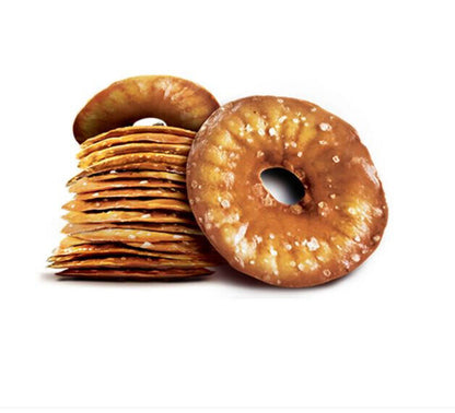 Elephant Baked Squeezed Pretzels, Sea Salt 10.58 Ounce Bag side package detail image - Pops Trading Company